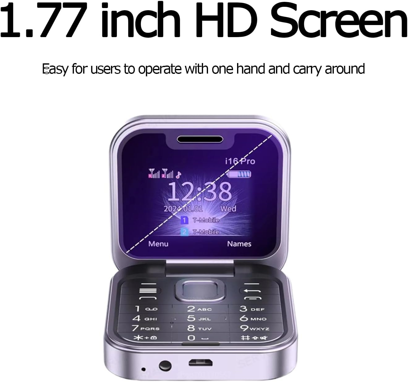 16 Pro Flip Mobile Phone