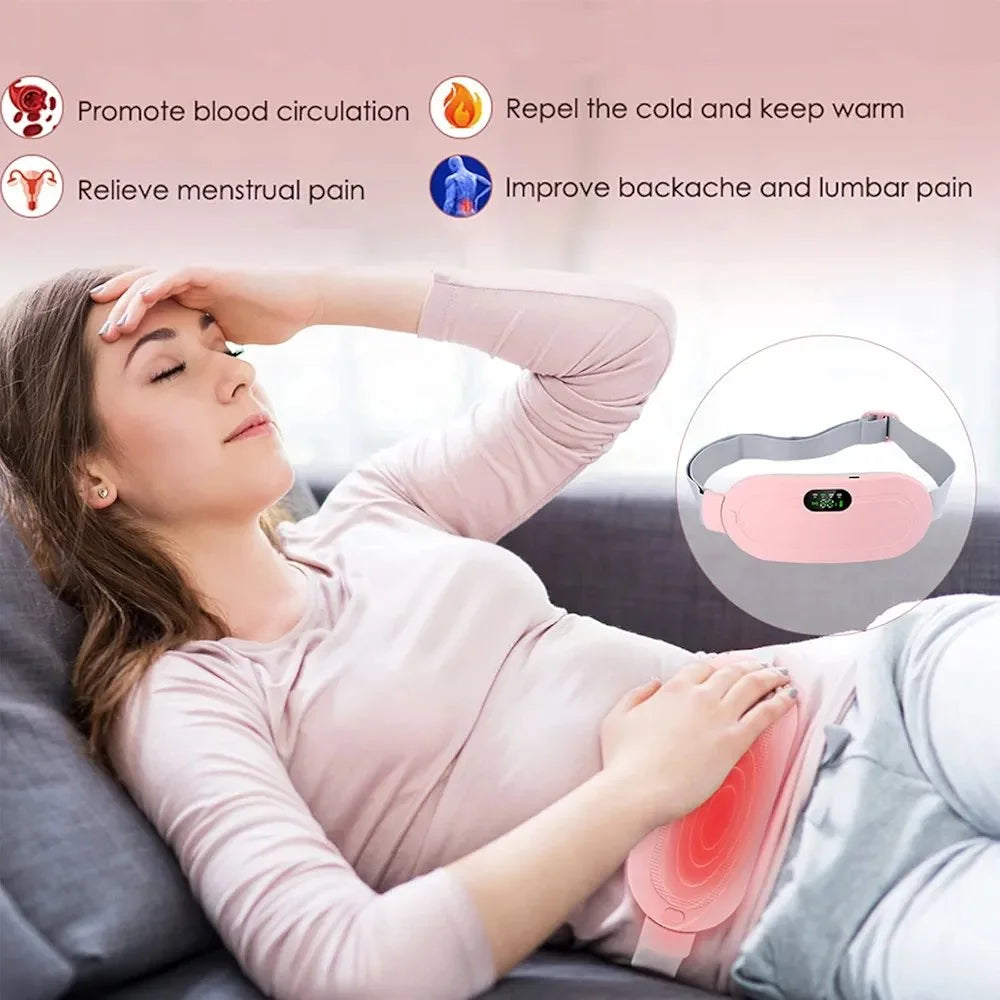 Heating Pad for Period Cramps, Portable Cordless