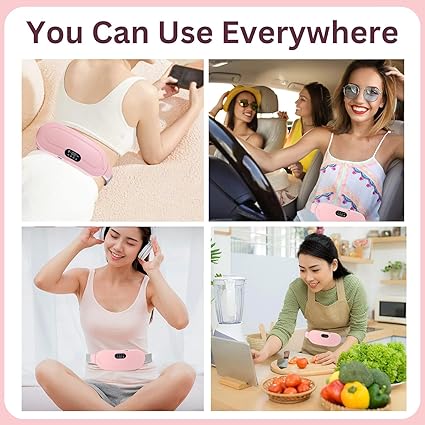 Heating Pad for Period Cramps, Portable Cordless