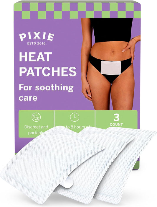 Period Cramps Menstrual Pain Relief Heat Patches'  Lower Abdominal & Back Ache Therapy - Up to 8 Hours.