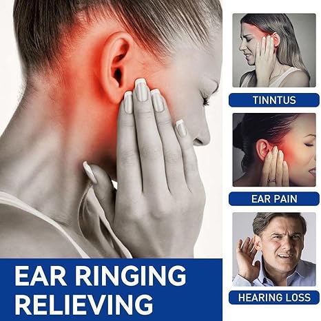 Tinnidrop Tinnitus Relief Spray, Tinnitus Relief for Ringing Ears, Ear Care Tinnitus Relief Products, Relieves Tinnitus, Ear Discomfort