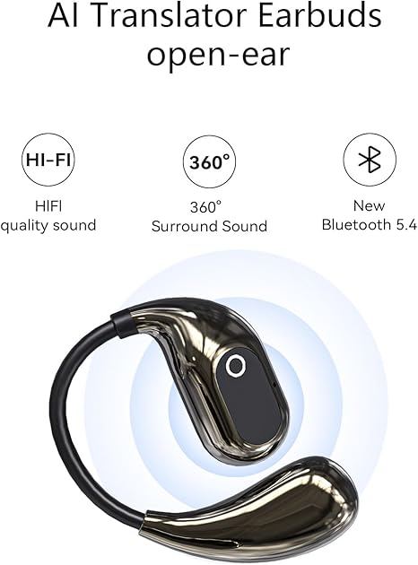 XG99 Open-Ear Sports Wireless Earphones. Long Battery Life hi-fi Stereo Motion Wireless Earbuds